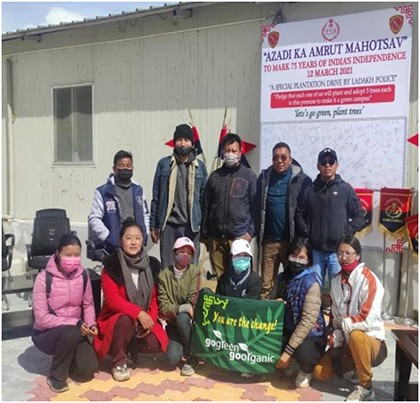 During the workshop at Jammu