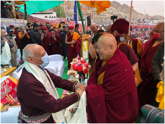 During the workshop at Jammu