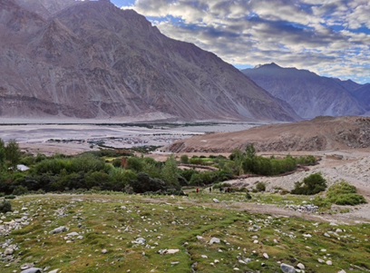 Proposed site of Shayok