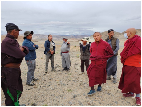 Proposed site of Shayok