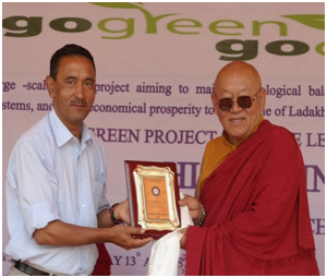 Visiting different sites of plantation in 2nd Phase