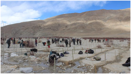 During the workshop at Jammu